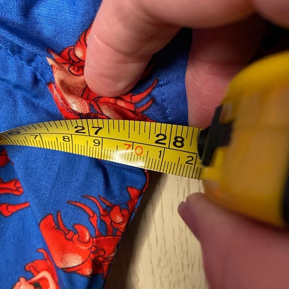 Disney The Little Mermaid Sebastian Woven Shirt for Men Button Down NWOT XXL - Picture 8 of 8